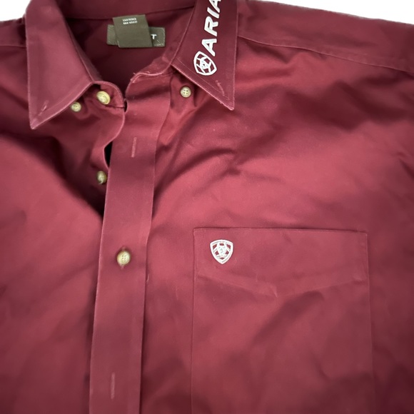 Ariat Team Logo Twill Classic Fit Shirt XL XLarge Tall Style No. 10027995 - Picture 2 of 2